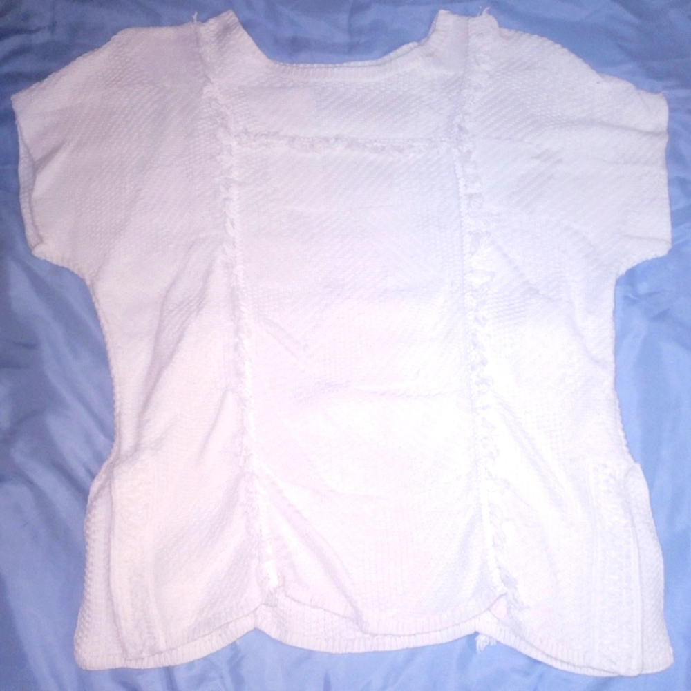 Lucky Brand Short Sleeved Sweater